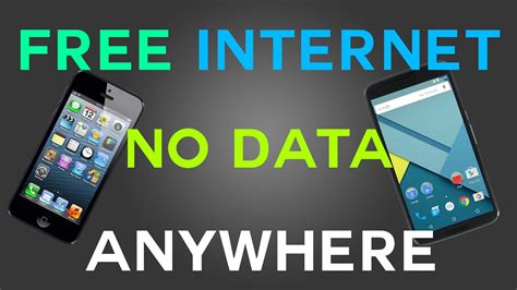 how to use mobile data without internet