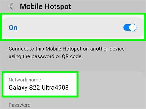 how to use mobile hotspot without using data android