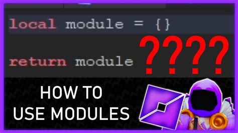 how to use module scripts roblox