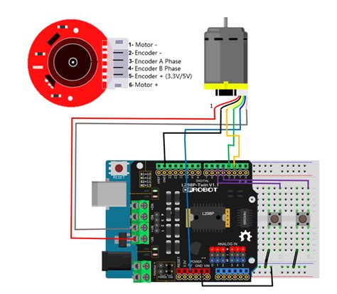 How To Use Motor Encoder With Arduino