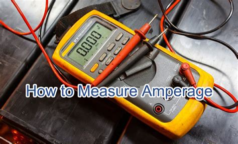 How To Use Multimeter Amperage