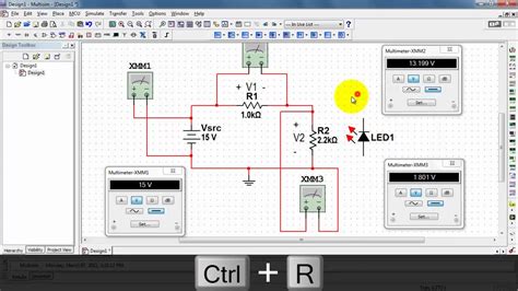 How To Use Multimeter In Multisim