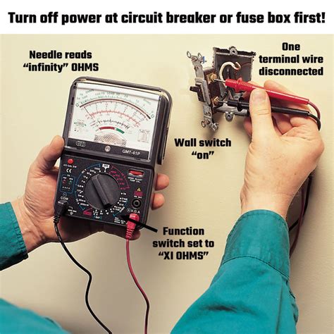 How To Use Multimeter To Check Voltage On Light Switch