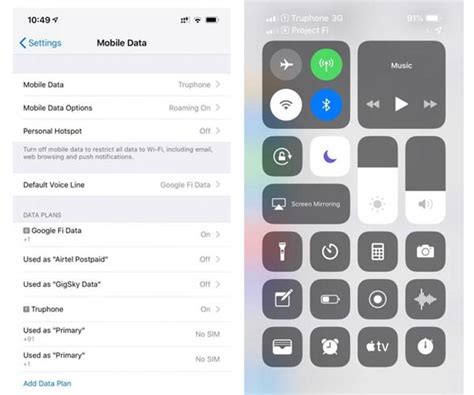 how to use multiple esim in iphone