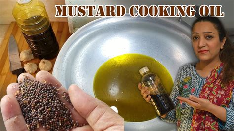 how to use mustard oil for cooking