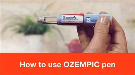 how to use my ozempic pen