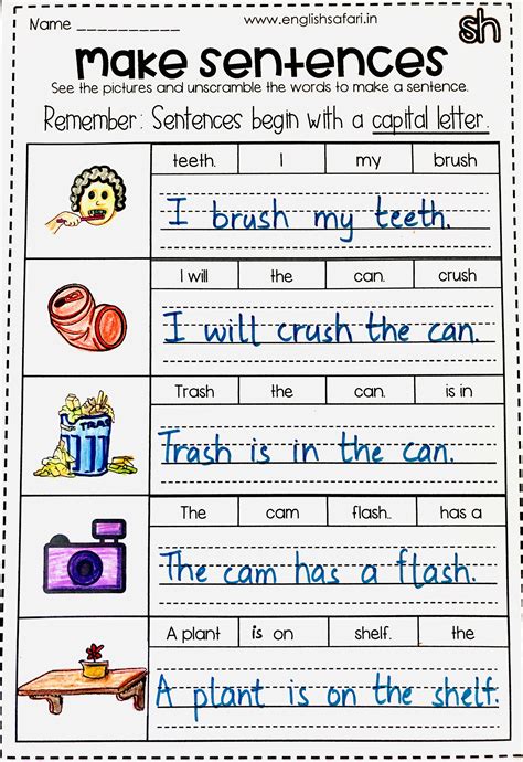 how to use new words in a sentence