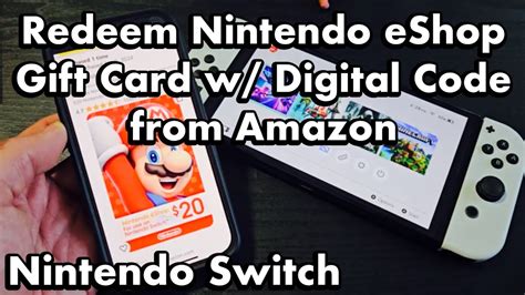 How To Use Nintendo Switch Digital Code From Amazon