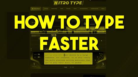 How To Use Nitro In Nitro Type