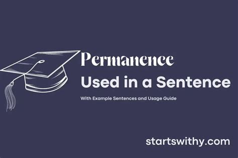 how to use object permanence in a sentence