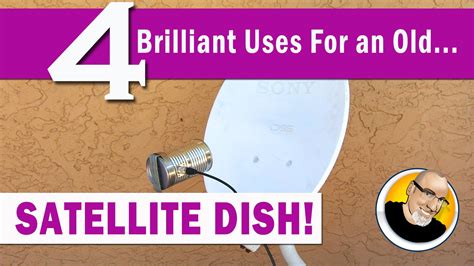 how to use old satellite dish as antenna