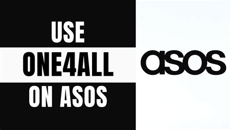 how to use one4all in asos