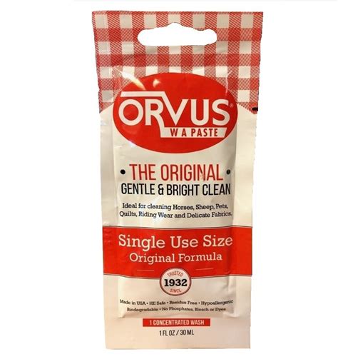 How To Use Orvus Paste