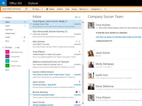 how to use outlook web app with office 365