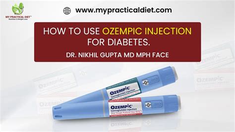 how to use ozempic semaglutide injection