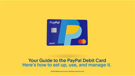 how to use paypal debit card in store