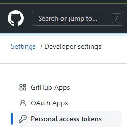 how to use personal access token github windows