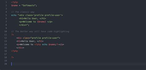 how to use php code in html file