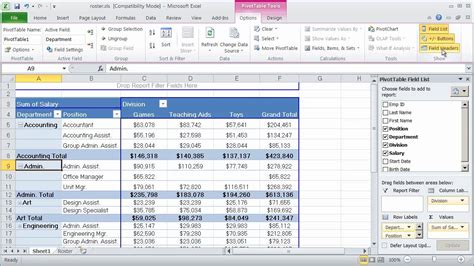 How To Use Pivot Table Excel 2010