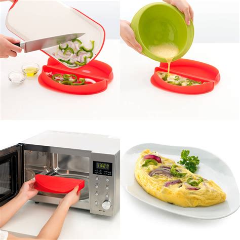 How To Use Plastic Microwave Omelette Maker