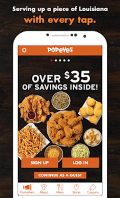 how to use popeyes app
