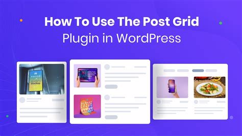 how to use post grid in wordpress