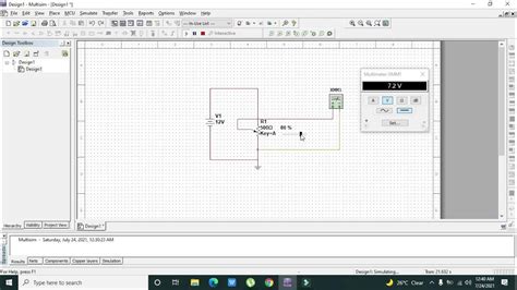 How To Use Potentiometer In Multisim