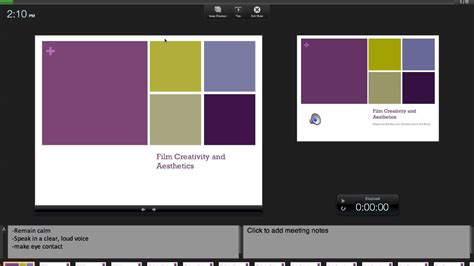 how to use ppt notes during presentation