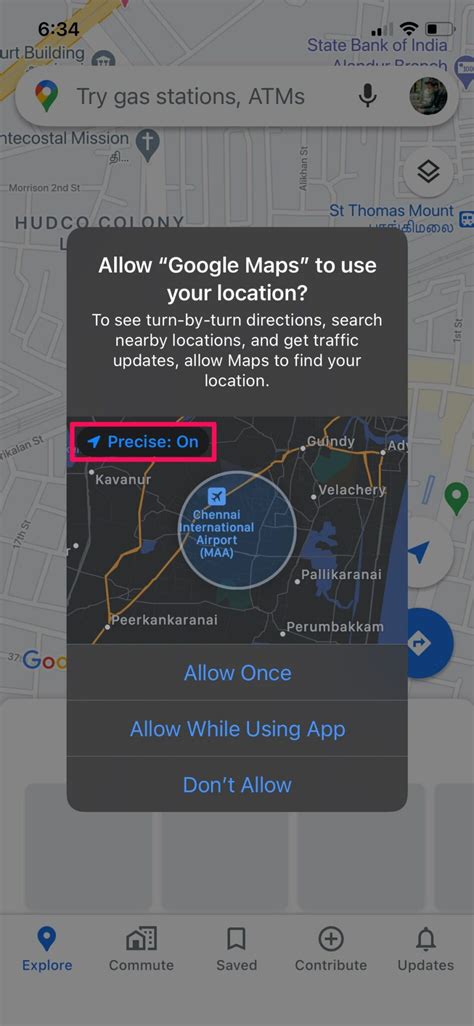 how to use precise location on iphone