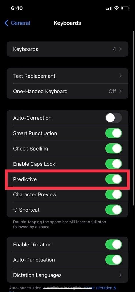 How To Use Predictive Text On Facebook