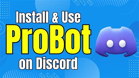 how to use probot discord