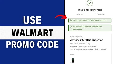 How To Use Promo Code In Walmart