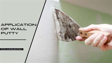 How To Use Putty In Wall