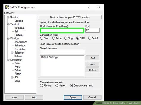 How To Use Putty In Windows 10