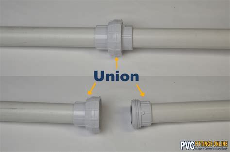 how to use pvc union fitting