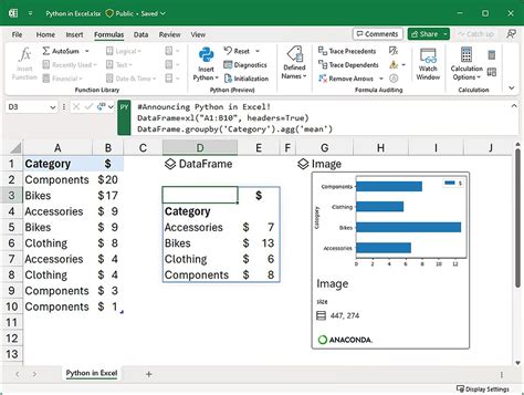 how to use python in excel