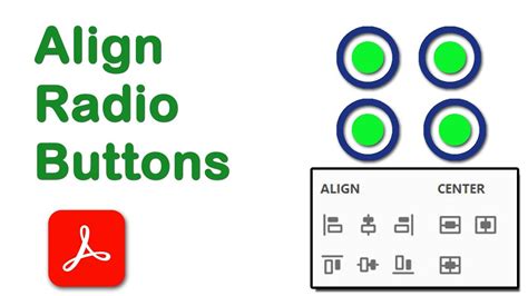 How To Use Radio Buttons In Adobe Pro