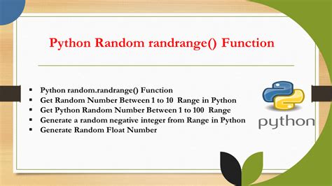 how to use rand function in python