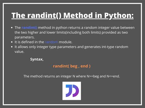 how to use random randint in python