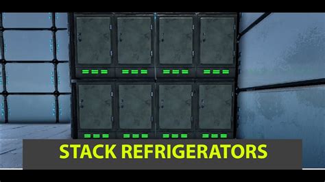 How To Use Refrigerator In Ark