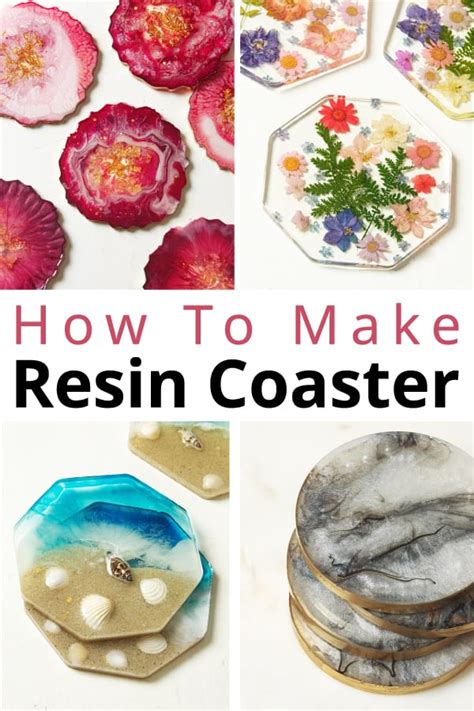 How To Use Resin To Make Coasters