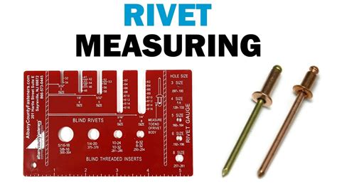 How To Use Rivet Gauge