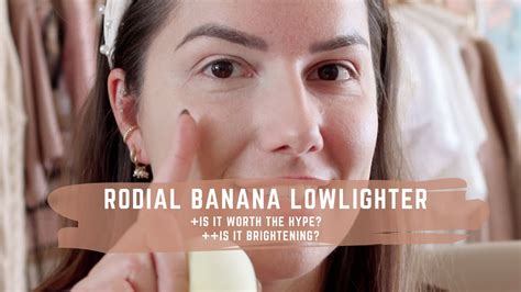 how to use rodial banana lowlighter