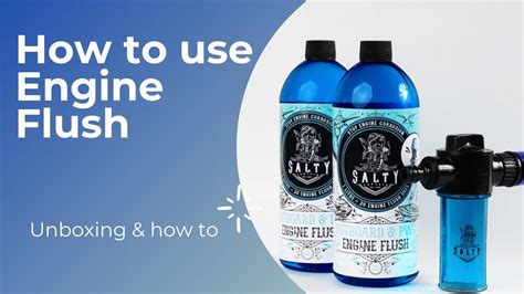How To Use Salty Captain Engine Flush