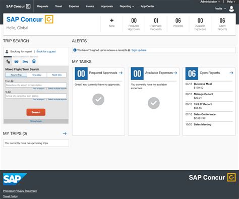 how to use sap concur