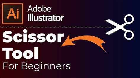 Mastering The Art of Cutting And Editing Paths How to Use Scissor Tool
