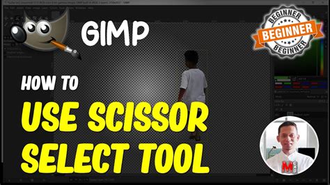 How To Use Scissors Select Tool In Gimp