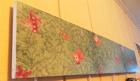 how to use scrapbook paper for decoupage