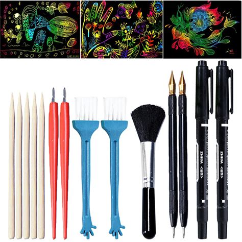 How To Use Scratch Art Tools