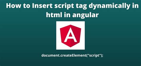 how to use script tag in angular html